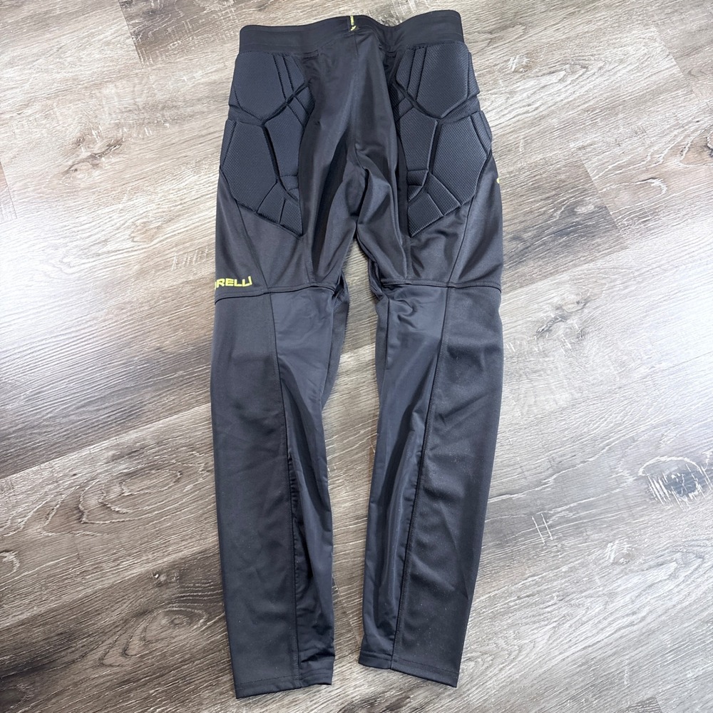 Storelli BodyShield Field Player Slider Pants Black Padded Soccer Leggings Small